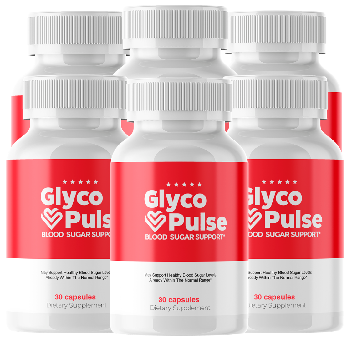 Glyco Pulse 6 bottle pack — 180 day blood sugar support